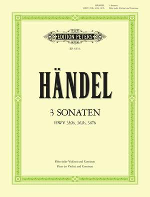 Handel: Flute Sonatas, Complete in 3 volumes, Vol.2