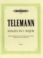 Telemann, G: Sonata in C form 'Getreuen Musikmeister'