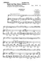 Joplin, Scott: Maple Leaf Rag (asax/piano) Product Image