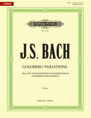 Bach, J.S: Goldberg Variations BWV 988