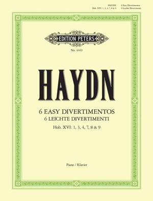 Haydn: 6 Easy Divertimenti (Sonatas)