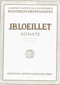 Loeillet, Jean-Baptiste: Sonata in Major and Minor (flutes/piano)
