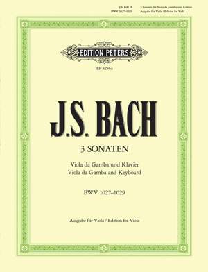 Bach, J.S: Viola da gamba Sonatas