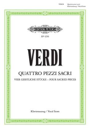 Verdi: 4 Sacred Pieces/4 Pezzi Sacri, complete