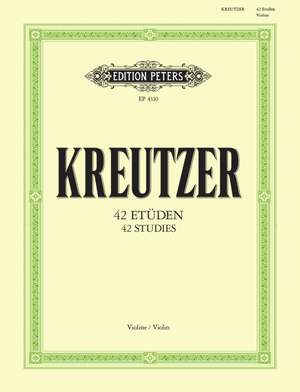 Kreutzer, R: 42 Etudes or Caprices