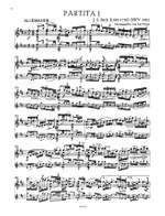 Bach, J.S: The 6 Solo Sonatas and Partitas BWV 1001-1006 Product Image