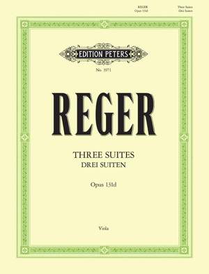 Reger, M: 3 Suites Op.131d
