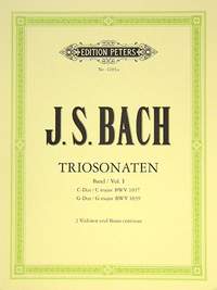 Bach, J.S: Trio Sonatas Vol.1