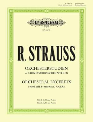 Strauss, R: Orchestral Studies for Flute