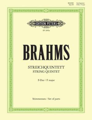 Brahms: String Quintet in F Op.88
