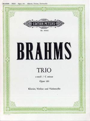 Brahms: Piano Trio No. 3 in C minor, Op. 101