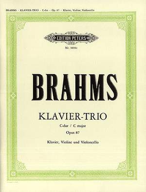 Brahms: Piano Trio No. 2 in C major, Op. 87