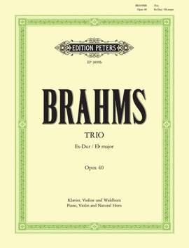Brahms: Horn Trio in E flat major, Op. 40