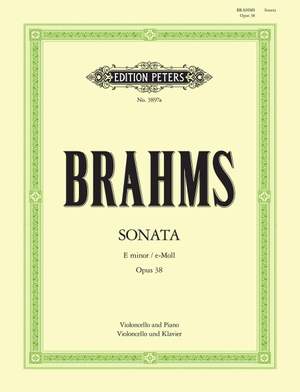 Brahms: Sonata in E minor Op.38