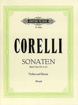 Corelli, A: 6 Sonatas Vol.1
