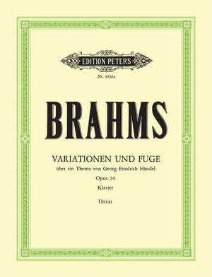 Brahms: Variations & Fugue on a Theme of Händel Op.24
