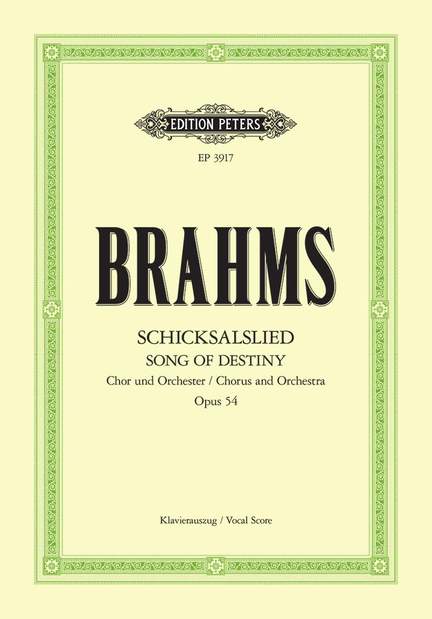 Brahms: Schicksalslied Op.54