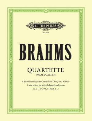 Brahms: Quartets, in 3 volumes, Vol.1