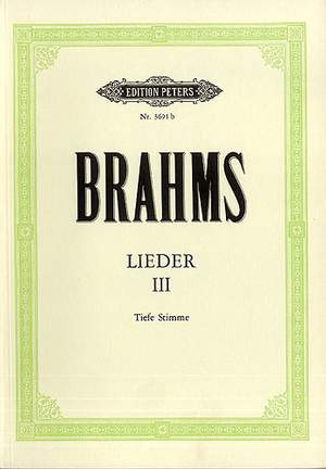 Brahms: Complete Songs Vol.3: 65 Songs