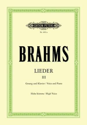 Brahms: Complete Songs Vol.3: 65 Songs