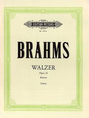 Brahms: 16 Waltzes Op.39