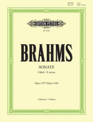 Brahms: Sonata in F minor Op.34b