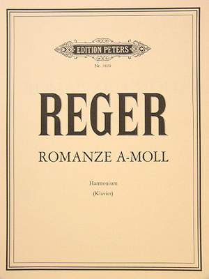 Reger, M: Romance in A minor