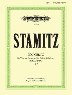Stamitz, C: Concerto in D Op.1