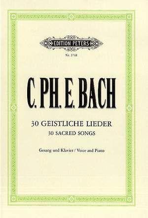 Bach, C.P.E: 30 Sacred Songs