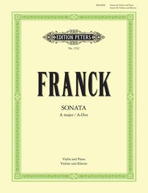 Franck, C: Sonata in A