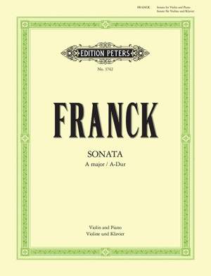 Franck, C: Sonata in A