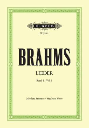 Brahms: Complete Songs Vol.1: 51 Songs