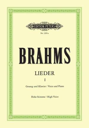 Brahms: Complete Songs Vol.1: 51 Songs