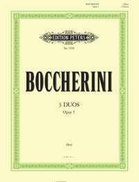 Boccherini, L: 3 Duets Op.5