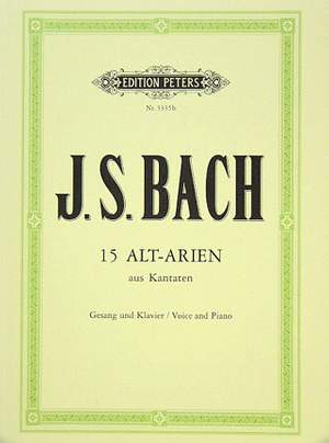 Bach, J.S: 15 Contralto Arias from Cantatas