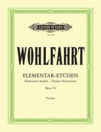 Wohlfahrt, F: 40 Elementary Studies Op.54