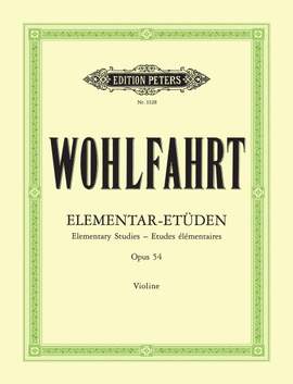 Wohlfahrt, F: 40 Elementary Studies Op.54