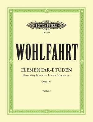 Wohlfahrt, F: 40 Elementary Studies Op.54
