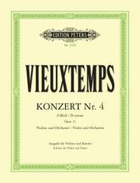 Vieuxtemps, H: Concerto No.4 in D minor Op.31