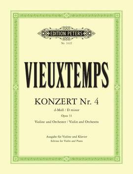 Vieuxtemps, H: Concerto No.4 in D minor Op.31