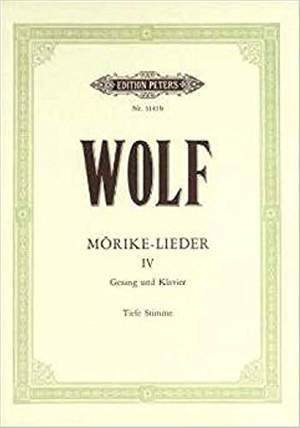Wolf, H: Mörike-Lieder:  53 Songs Vol.4