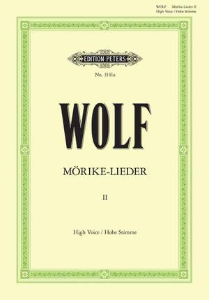 Wolf, H: Mörike-Lieder:  53 Songs Vol.2