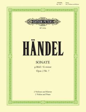 Handel: Trio Sonata in G minor Op.2 No.7