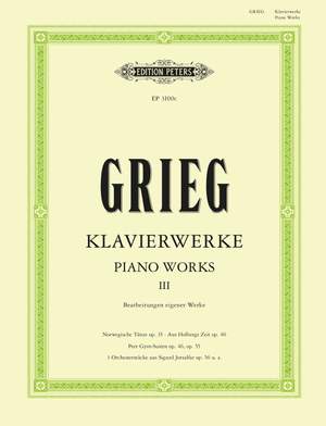 Grieg: Piano Works Vol.3