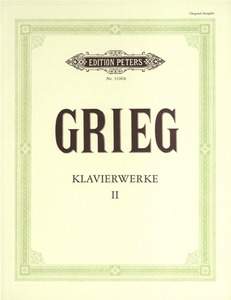 GRIEG/ PETER'S KLAVIER Ⅱ WERKE EDTION