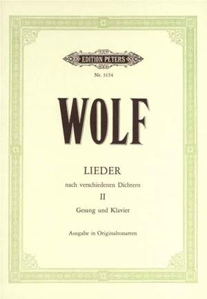 Wolf, H: Various Poets (Byron, Heine, Shakespeare etc.) Vol.2