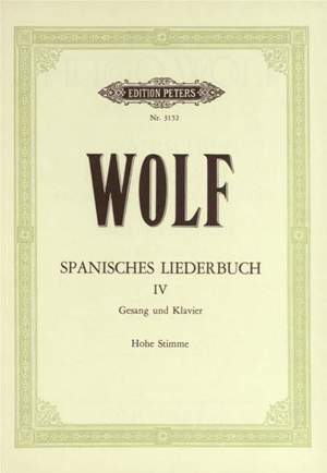 Wolf: Spanisches Liederbuch: 44 Songs Vol.4