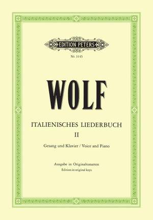 Wolf: Italienisches Liederbuch: 46 Songs Vol.2