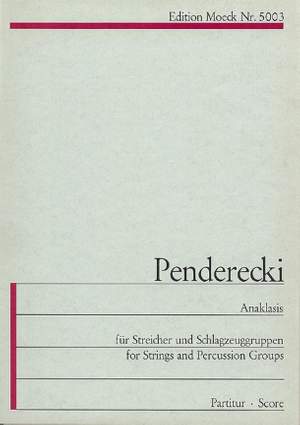 Penderecki, K: Anaklasis