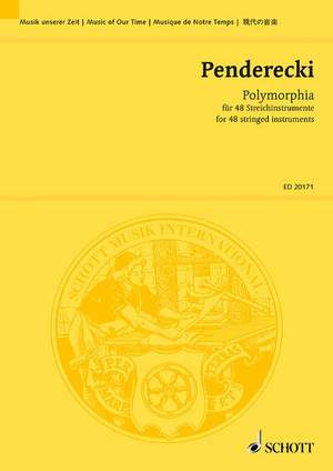Penderecki, K: Polymorphia